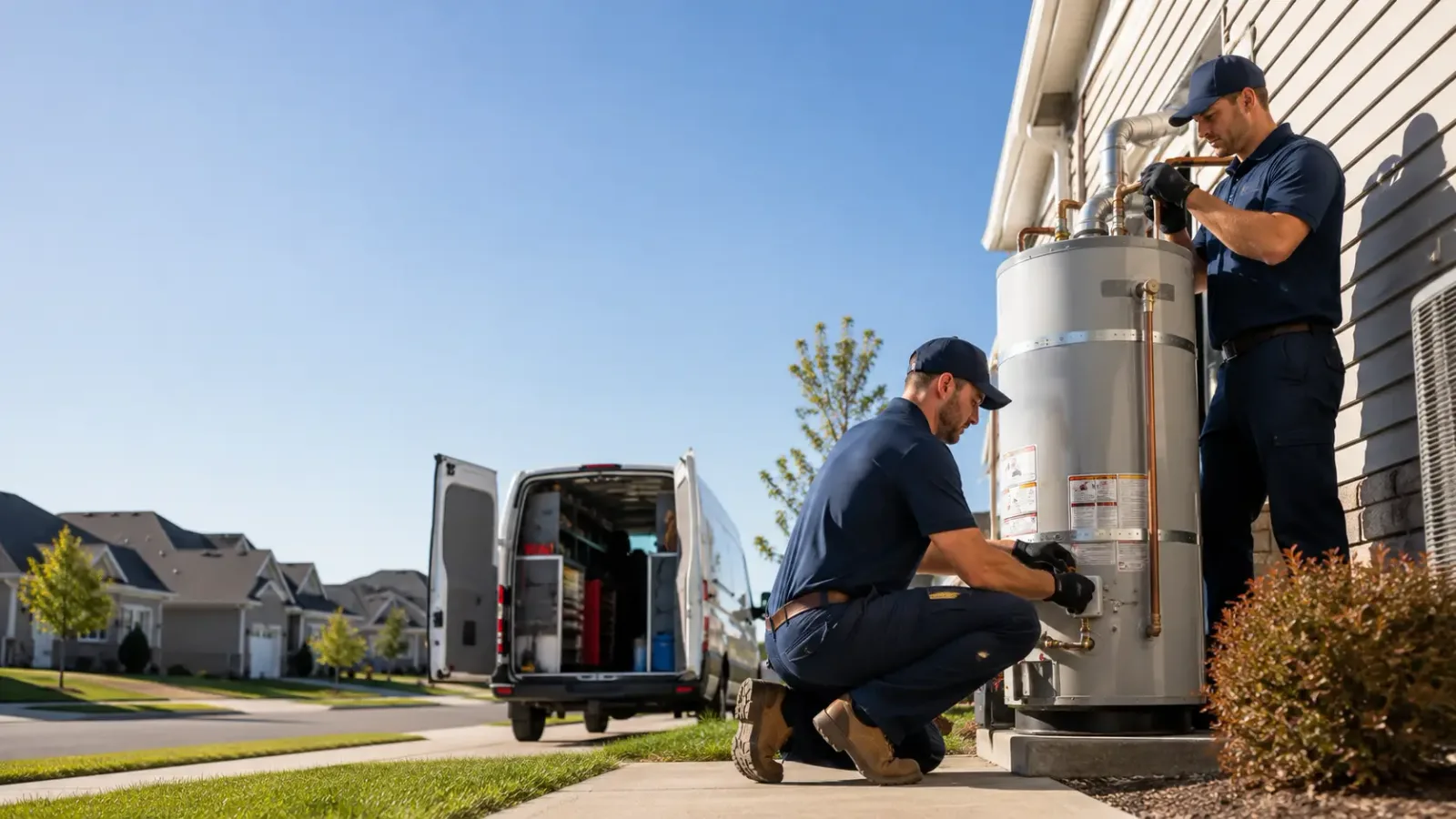 Water Heater Installation in Lyons, IN